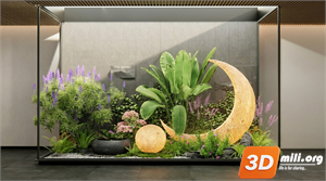Mini Garden Skp Files 